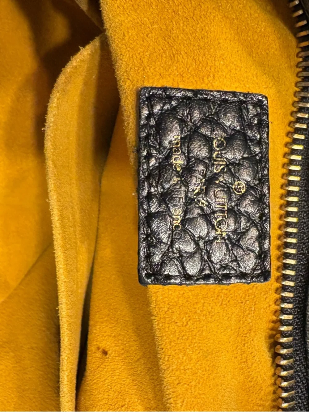 Louis Vuitton Black Neo Cabby Denim Monogram Shoulder Bag
